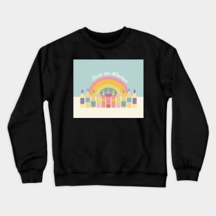 Taste the winebow Crewneck Sweatshirt